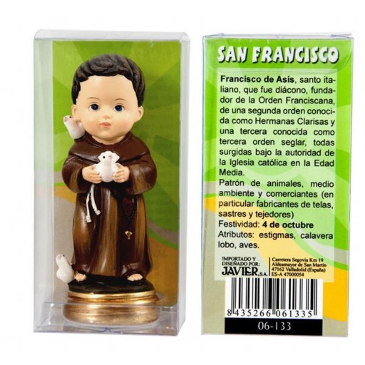 San Francisco de Asís Infantil 9 cm [1]