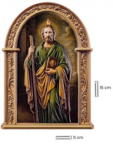 Placa San Judas Tadeo en relieve [0]