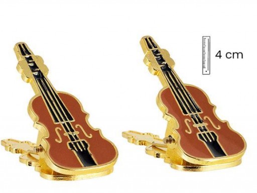 Set dos Pinzas violín