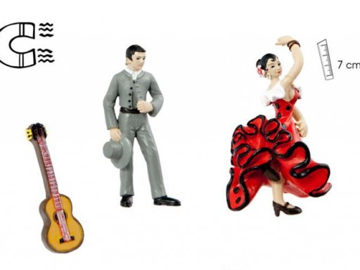 Set 3 imanes Flamenco [2]