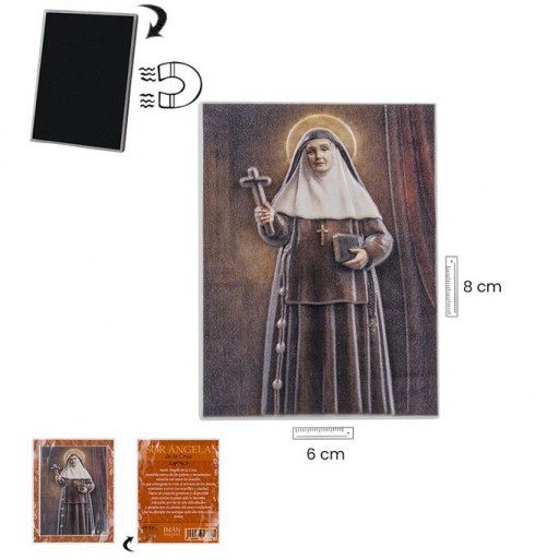 Imán Sor Angela de la Cruz en relieve [1]