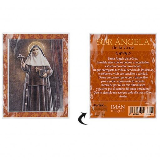 Imán Sor Angela de la Cruz en relieve [2]
