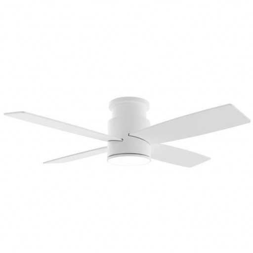 Ventilador Taro Blanco Madera Motor DC