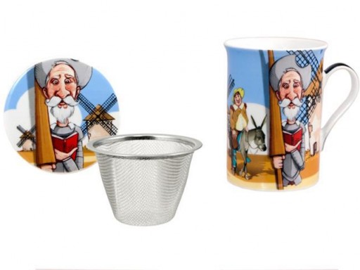Mug con filtro del Quijote decorado [0]