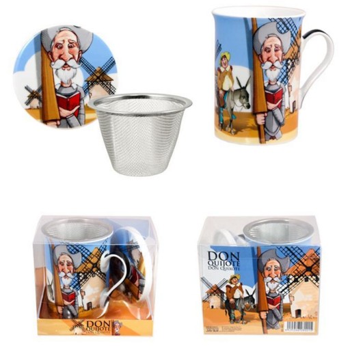 Mug con filtro del Quijote decorado [3]