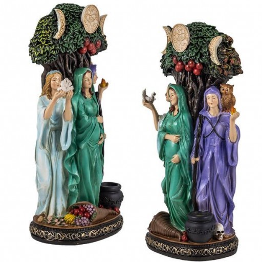 Triple diosa celta en color 20 cm [1]