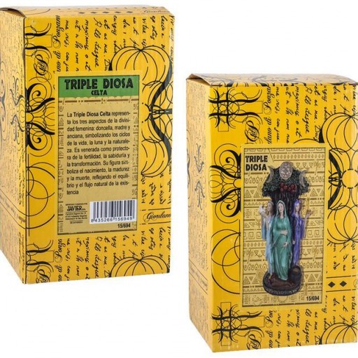 Triple diosa celta en color 20 cm [2]