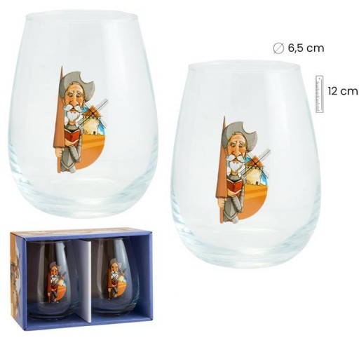 Set 2 Vasos Don Quijote [0]