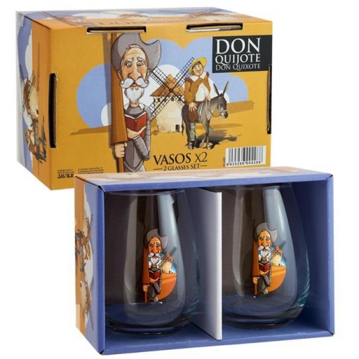 Set 2 Vasos Don Quijote [1]