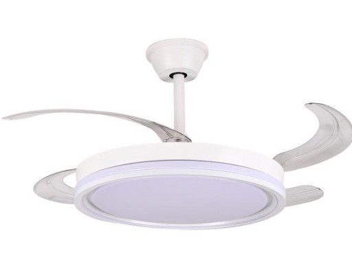 Ventilador Retráctil DC Caelus Blanco