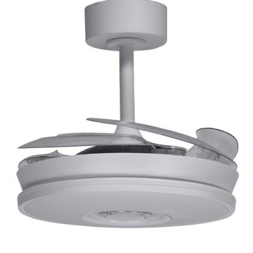 Ventilador DC Colors Blanco APP y Bluetooth con RGB Mini [2]