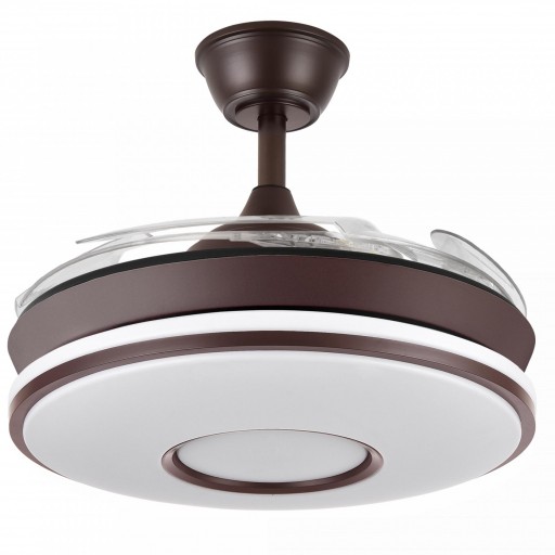 Ventilador Dani Marrón DC Pequeño [1]