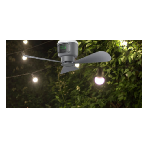 Ventilador Recargable Alvent exterior Dc con Mando [6]