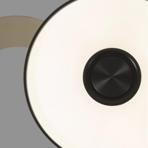 Ventilador Retráctil DC Enio Negro con RGB y altavoz [2]