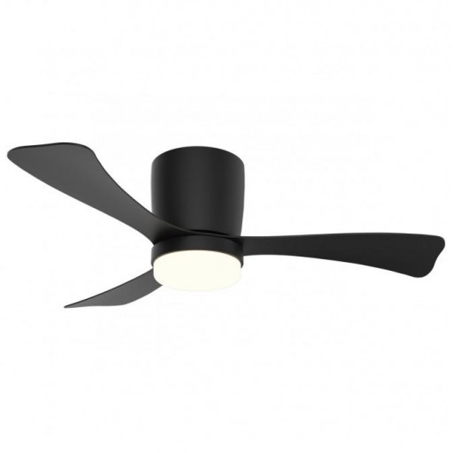 Ventilador Kent DC Negro con Aspas negras
