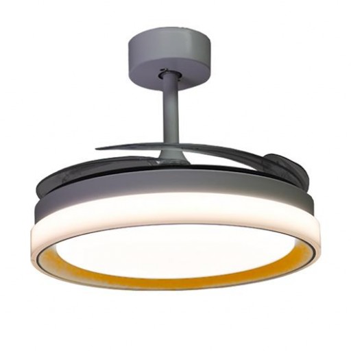 Ventilador Retráctil DC Kigali blanco ORO Mini [2]