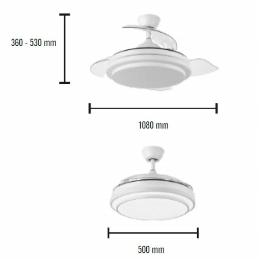 Ventilador DC EOLOS Blanco [3]