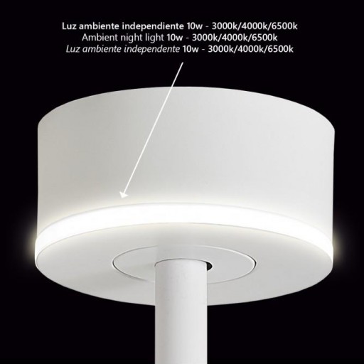 Ventilador Retráctil DC Luxe Blanco  [1]