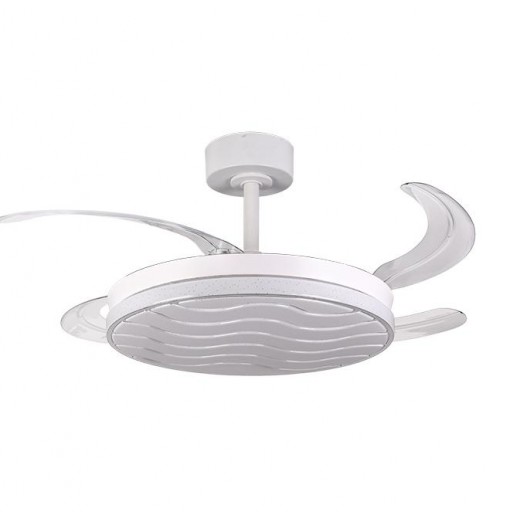 Ventilador Retráctil DC Luxor blanco