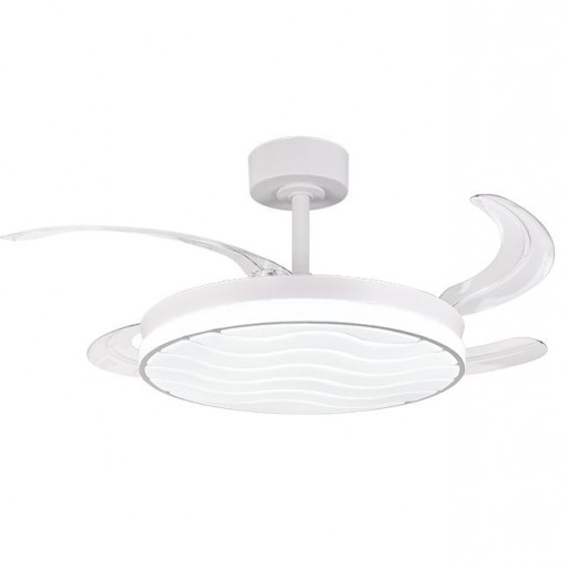 Ventilador Retráctil DC Luxor blanco [1]