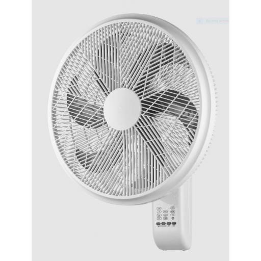Ventilador Pared Alcora Blanco 75w con mando [1]