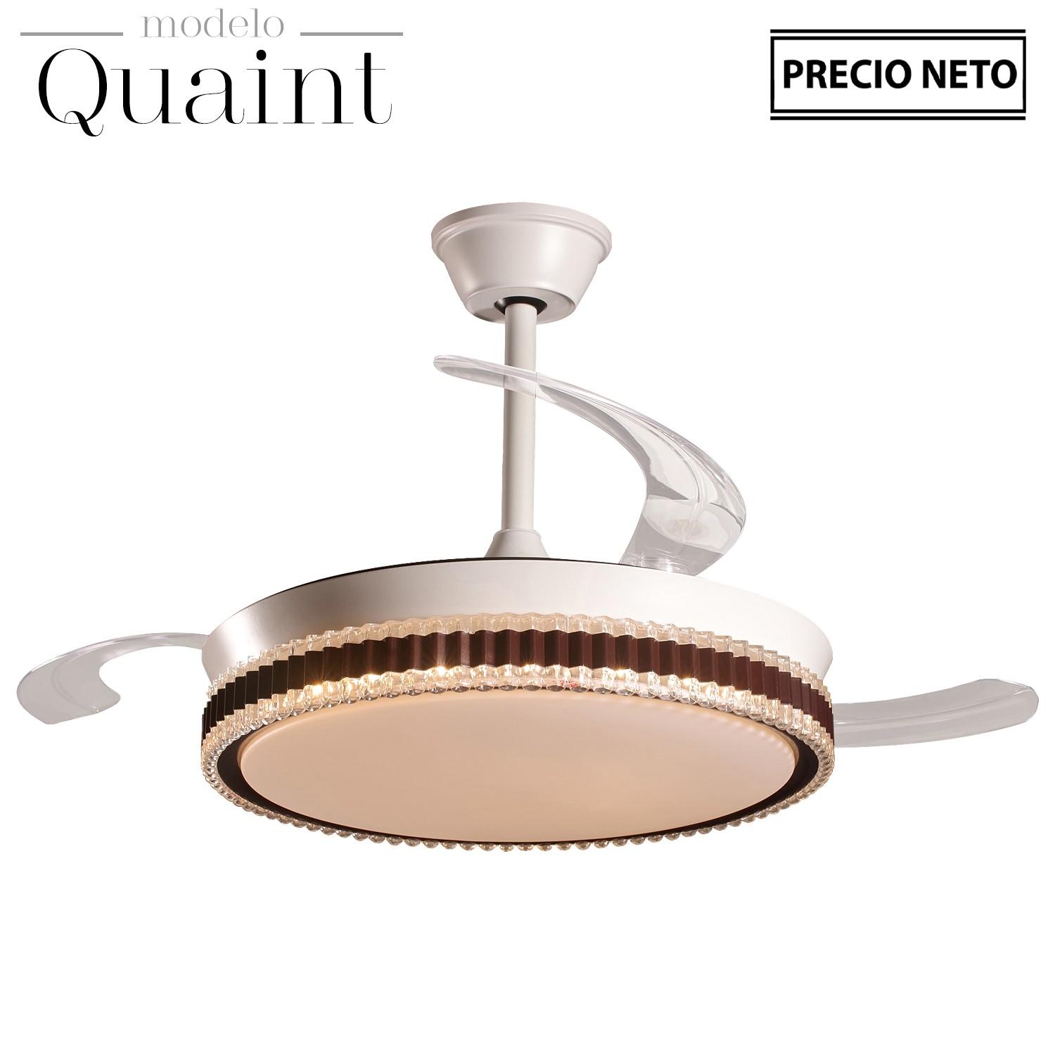 Ventilador Retráctil DC Blissful Negro