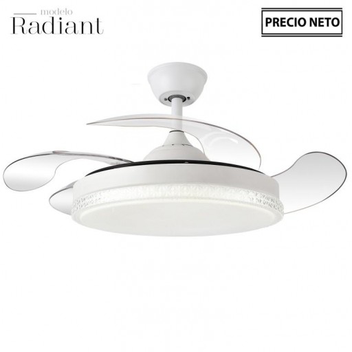 Ventilador Retráctil DC Radiant Blanco [0]