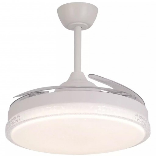 Ventilador Retráctil DC Radiant Blanco [2]