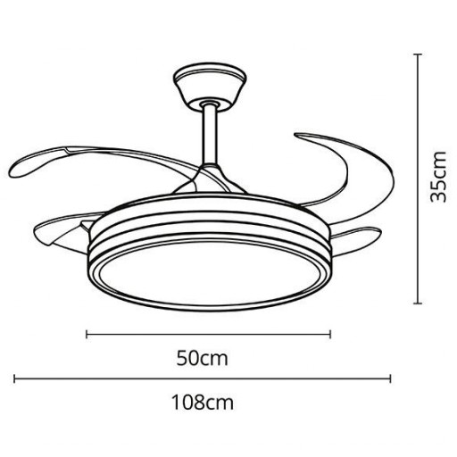 Ventilador DC Cocon Negro [2]