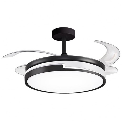 Ventilador Retráctil DC Robin Eco Negro