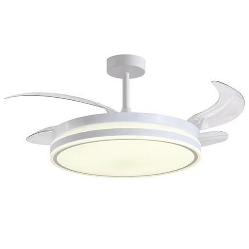 Ventilador Retráctil DC Blanco Rodas [0]