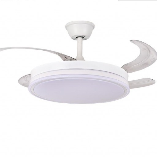 Ventilador Retráctil DC Siroco Blanco