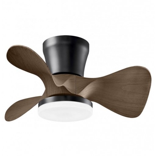 Ventilador DC Siux Negro Madera