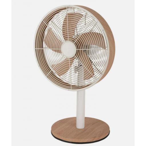 Ventilador Sobremesa Alcañiz blanco Haya 45w [0]