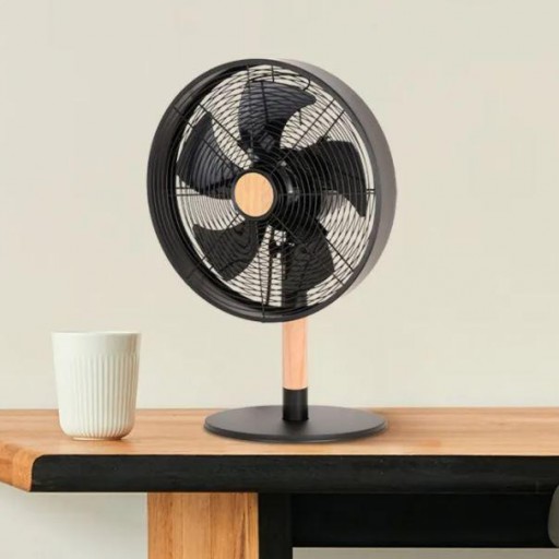 Ventilador Sobremesa Falcon Negro Haya 45 w [1]