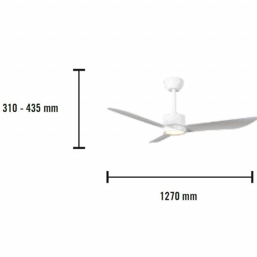 Ventilador Cauro Motor DC para exterior e interior [4]