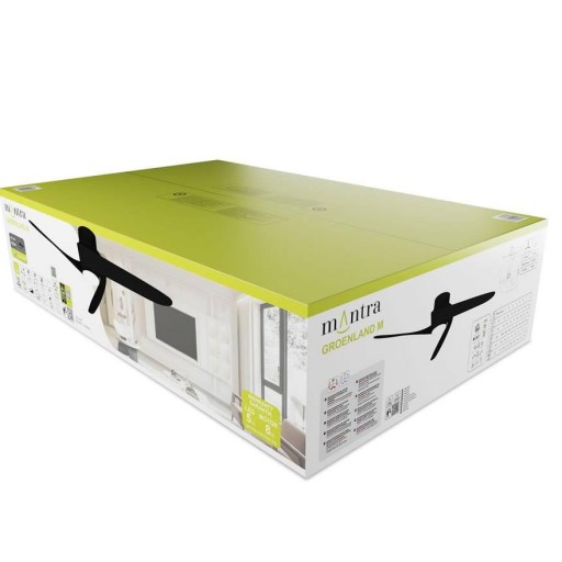 Ventilador Groenland Negro M Motor DC [5]