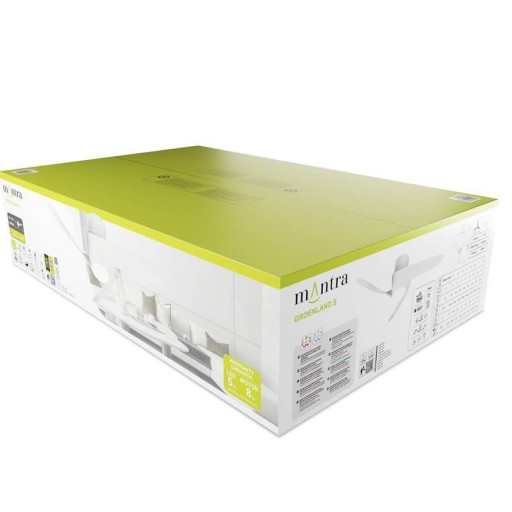 Ventilador Groenland Blanco S Motor DC [5]