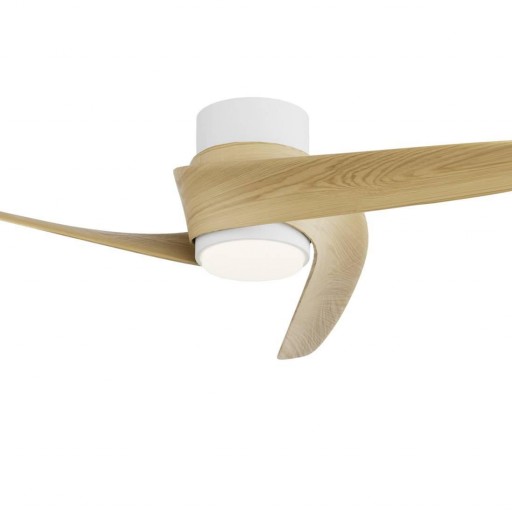 Ventilador Groenland Blanco Madera XS Motor DC [1]