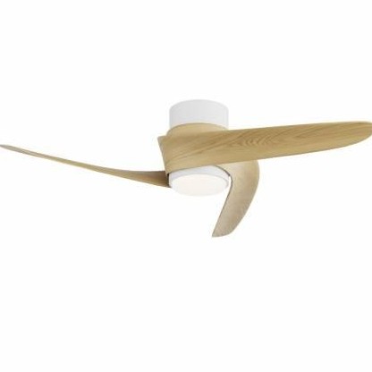 Ventilador Groenland Blanco Madera XS Motor DC [0]