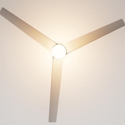Ventilador UP AND DOWN Blanco Motor DC Aspas transparentes [2]