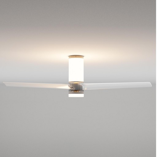 Ventilador UP AND DOWN Blanco Motor DC Aspas transparentes [1]