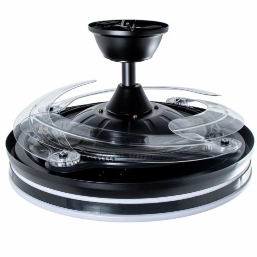 Ventilador Retráctil DC Volturno Negro [2]