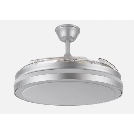 Ventilador Retráctil DC Niquel Esparta Maxi XXL [1]