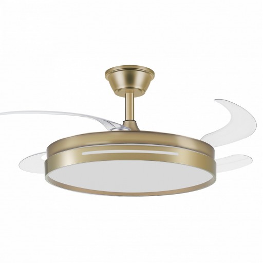 Ventilador Micenas cuero DC 106 cm [1]