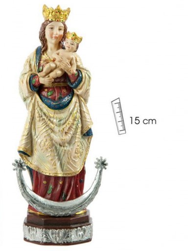 Virgen Almudena 15 cm