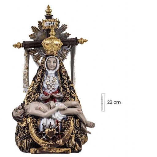 Virgen Angustias de Granada de 22 cm