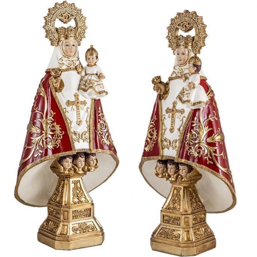 Virgen de Covadonga Roja de 40 cm [1]