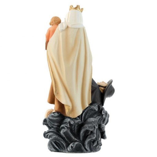 Virgen del Carmen Marinera en  Resina Policromada 22 cm  [1]