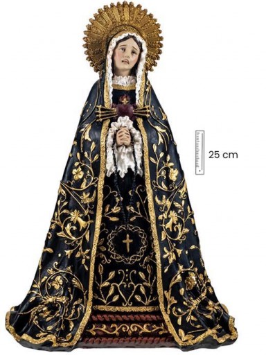 Virgen Dolorosa 25 cm [0]